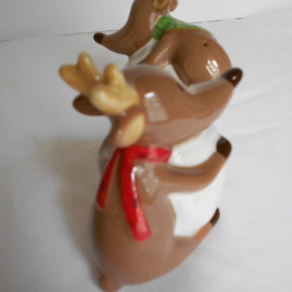 Reindeer Salt & Pepper Shakers Boxed - Picture 5 of 8